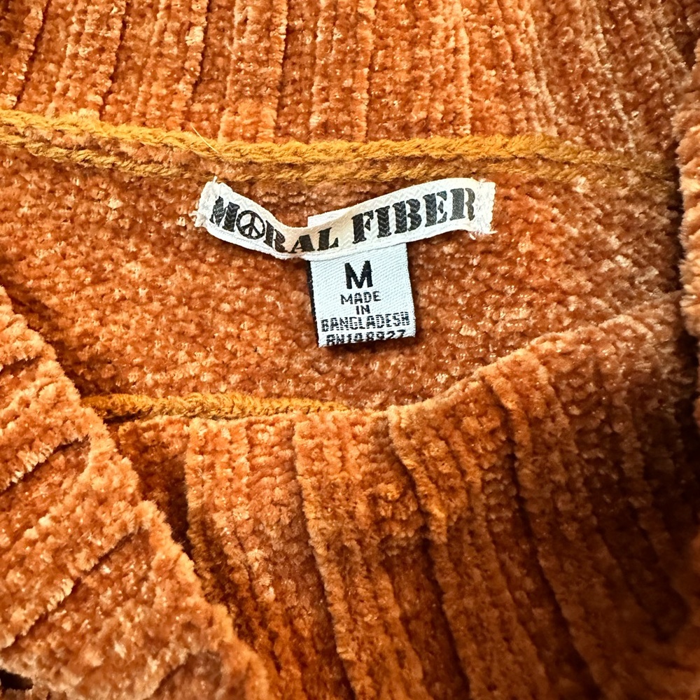 Orange sweater